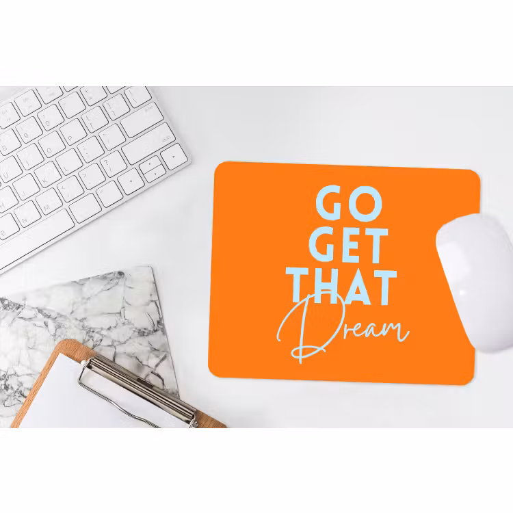 Muismat - Oranje - Blauw - Go get that dream — 2