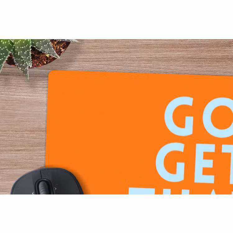 Muismat - Oranje - Blauw - Go get that dream — 4