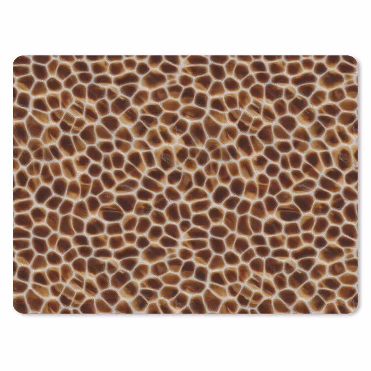 Muismat - Schildpad - Bruin - Patroon — 1