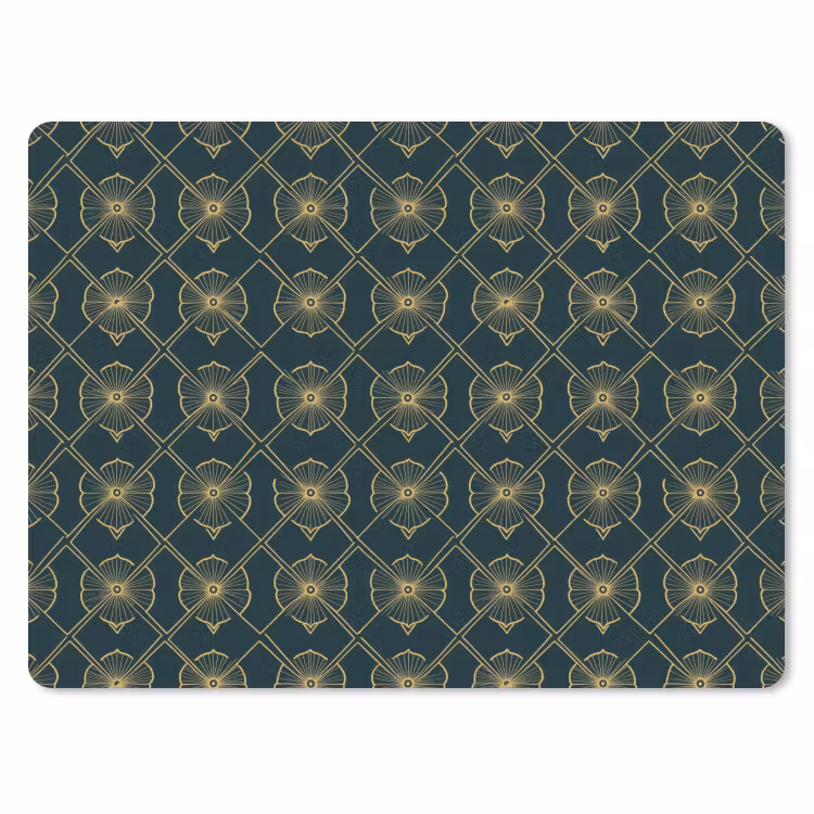 Muismat - Geometrisch - Elegant - Groen — 1