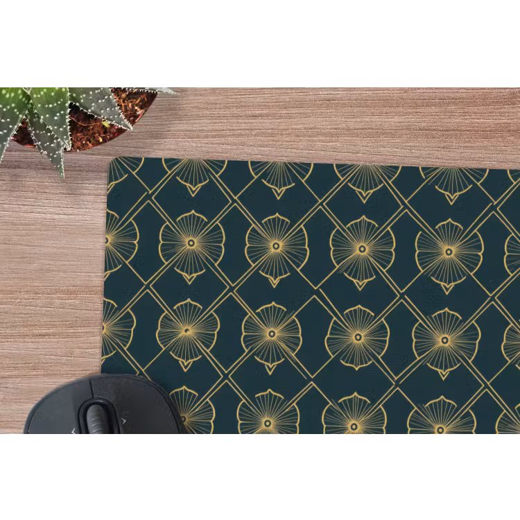 Muismat - Geometrisch - Elegant - Groen — 4