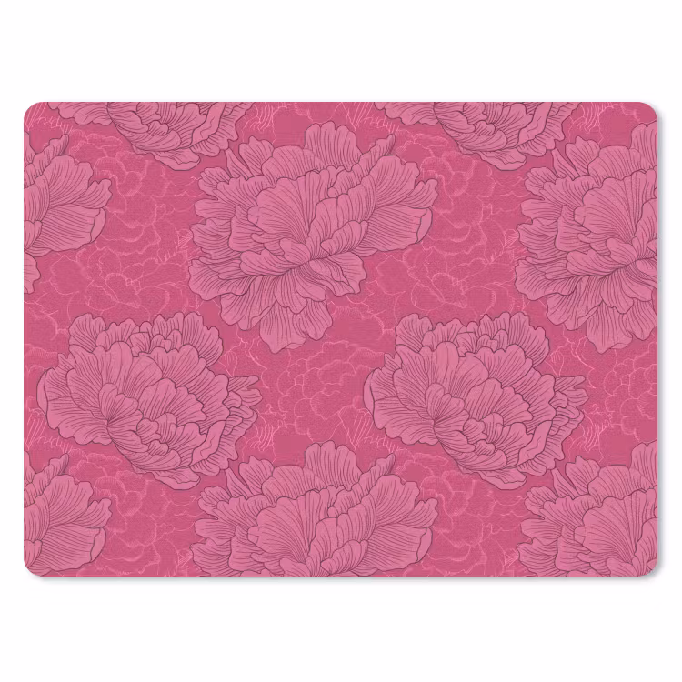 Muismat - Pioenrozen - Energiek - Roze — 1