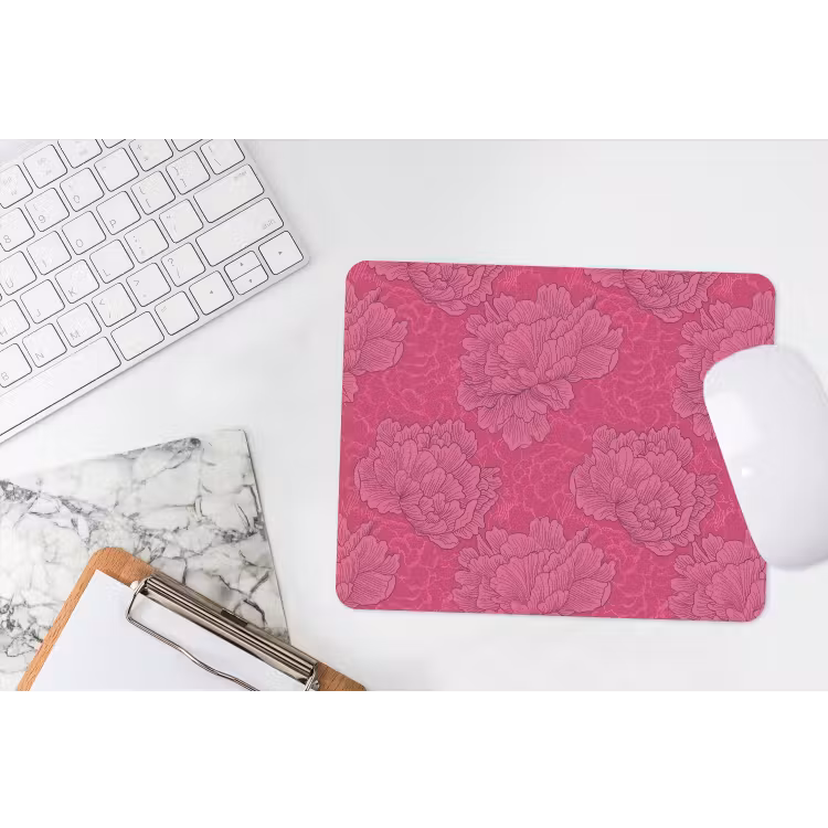 Muismat - Pioenrozen - Energiek - Roze — 2