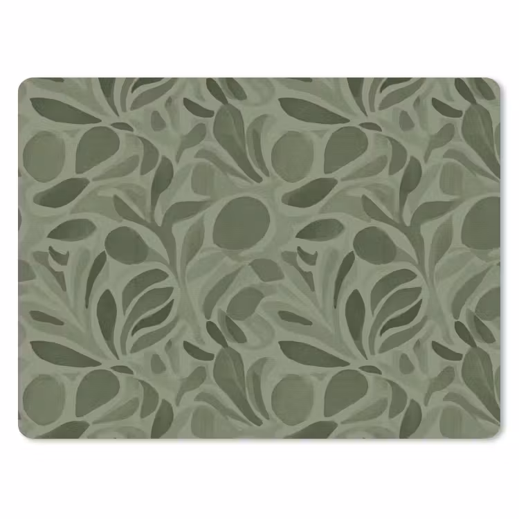 Muismat - Sereen - Bladeren - Groen — 1