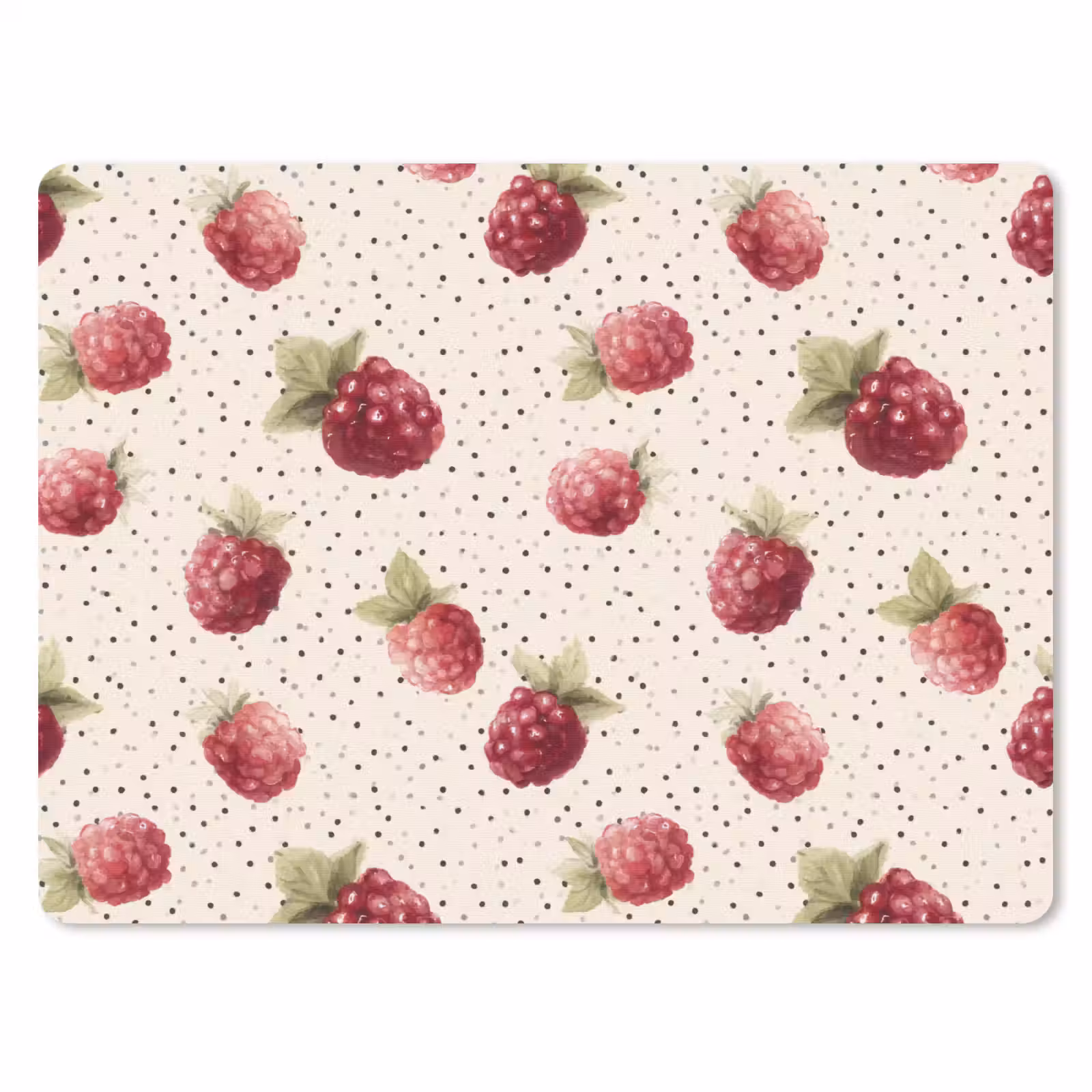 Muismat - Framboos - Stippen - Rood — 1
