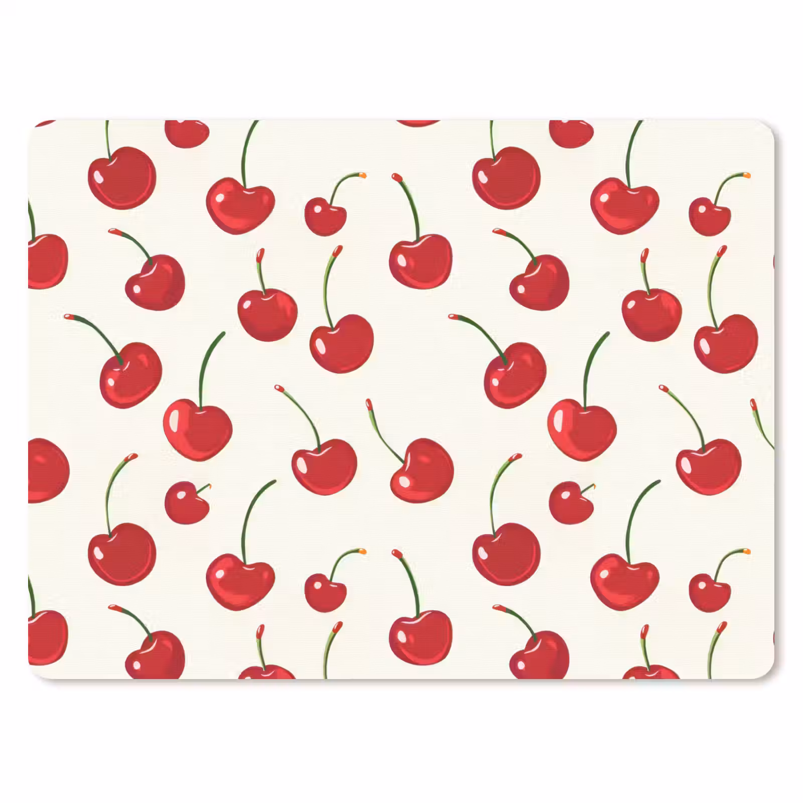 Muismat - Kersen - Minimalistisch - Rood — 1