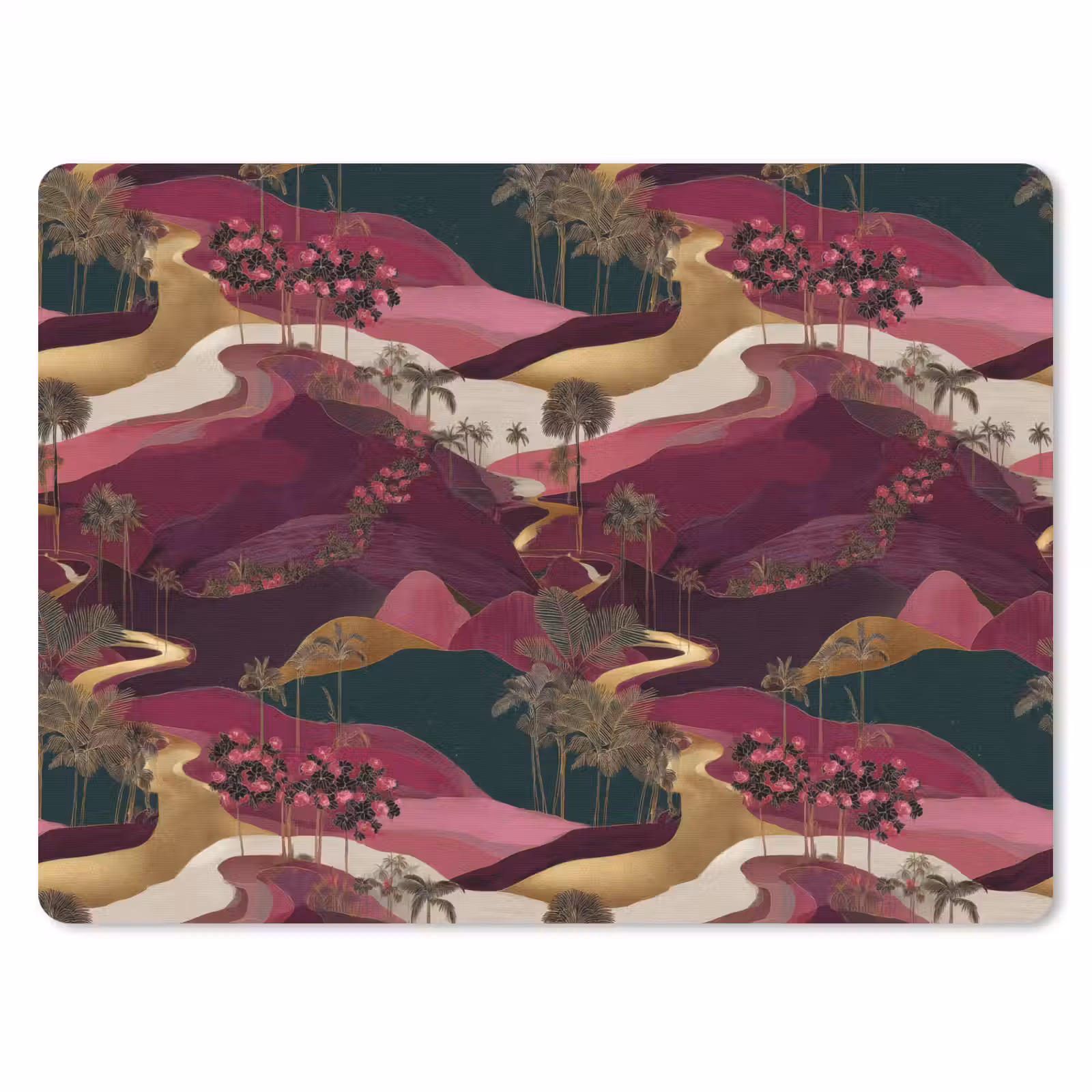 Muismat - Magisch - Palmbomen - Goud — 1