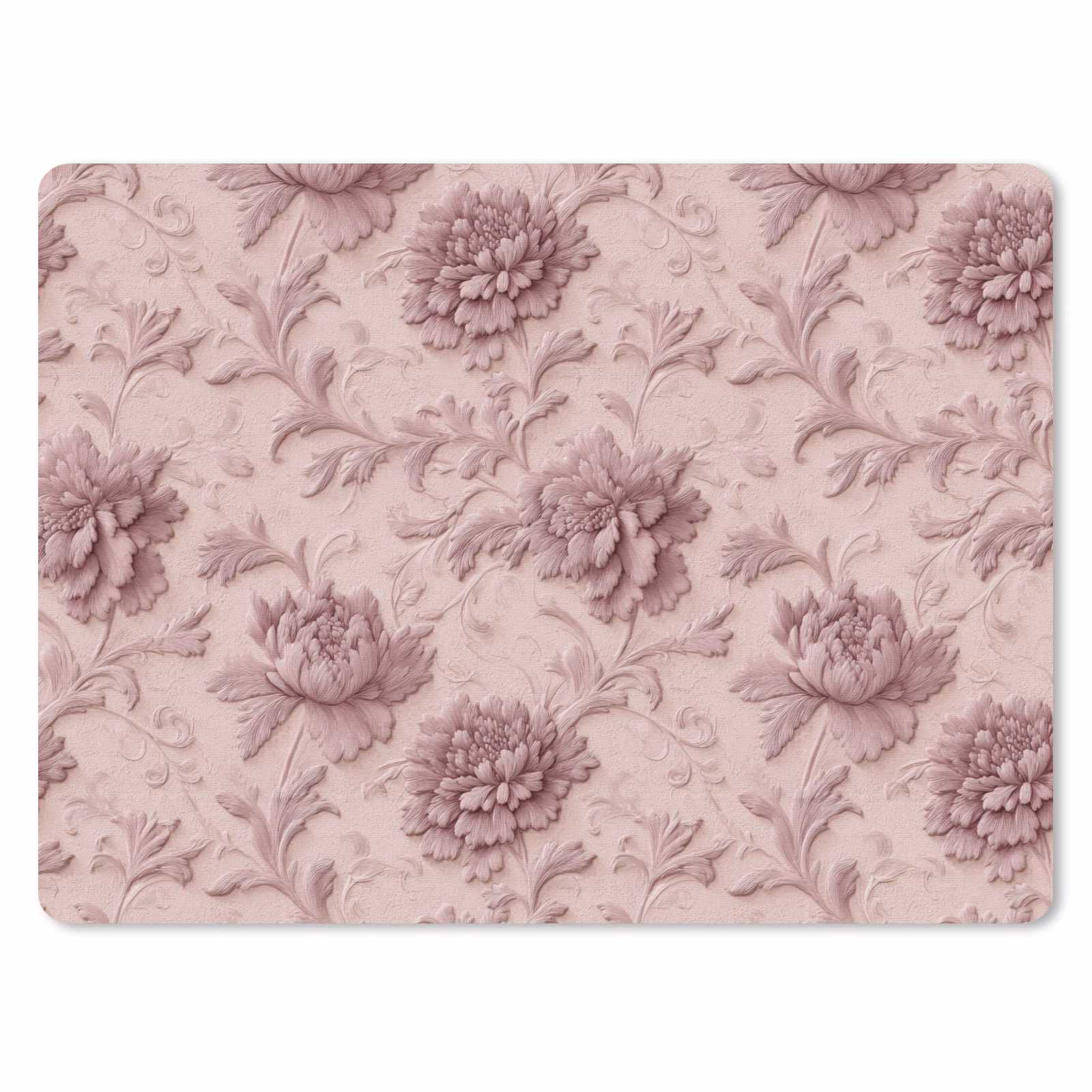 Muismat - Reliëf - Pioenrozen - Roze — 1