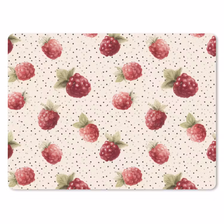 Muismat - Framboos - Stippen - Rood — 1