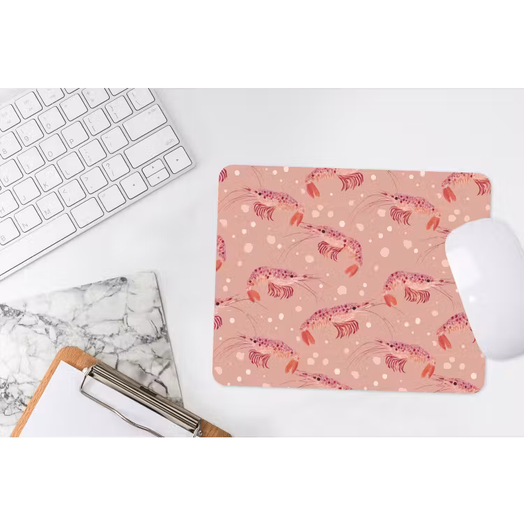 Muismat - Garnalen - Stippen - Roze — 2