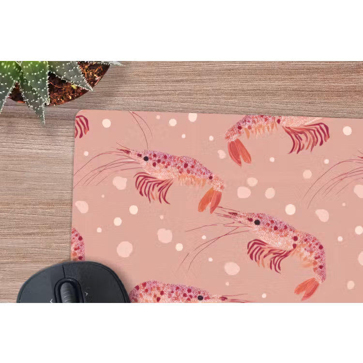 Muismat - Garnalen - Stippen - Roze — 4