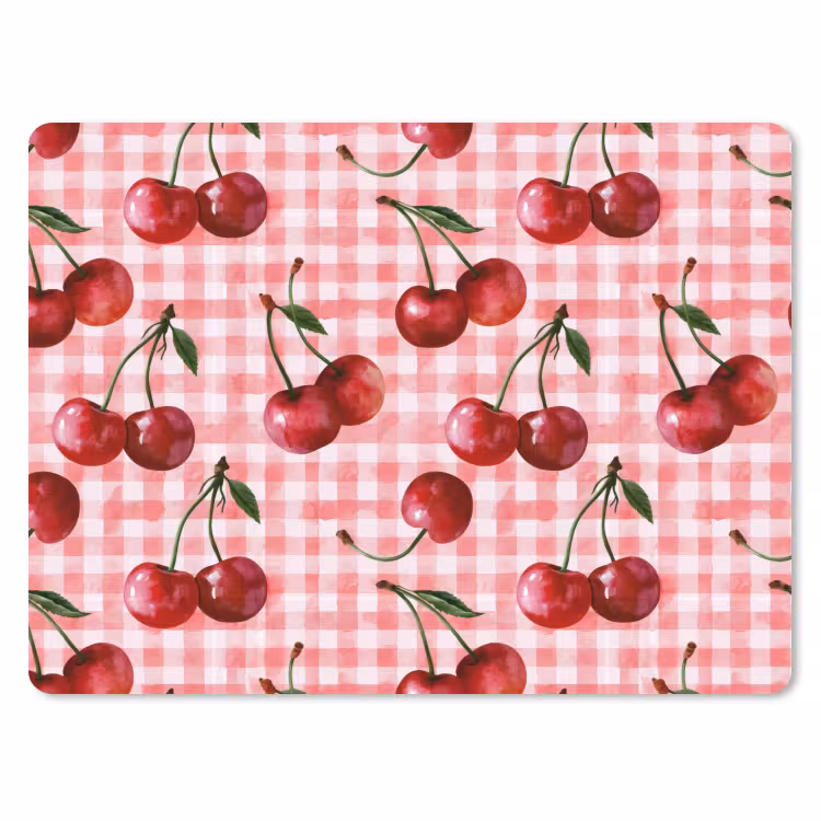 Muismat - Kersen - Blokken - Rood — 1