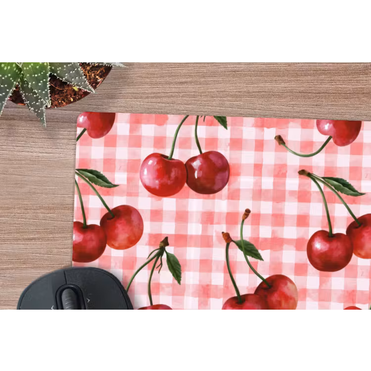 Muismat - Kersen - Blokken - Rood — 4