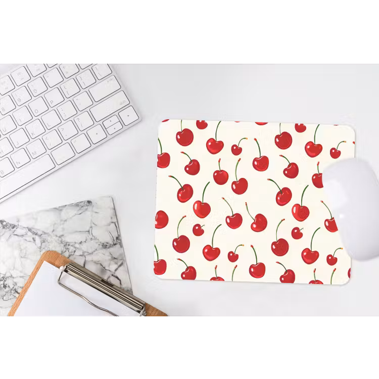 Muismat - Kersen - Minimalistisch - Rood — 2