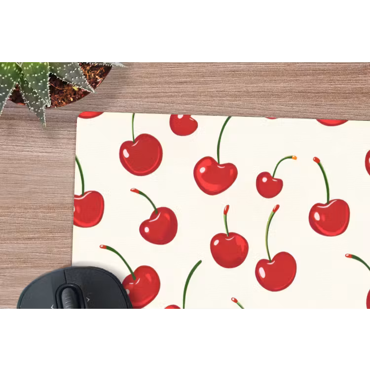 Muismat - Kersen - Minimalistisch - Rood — 4