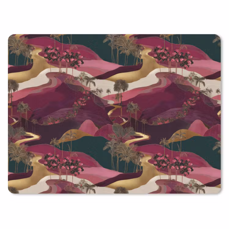 Muismat - Magisch - Palmbomen - Goud — 1