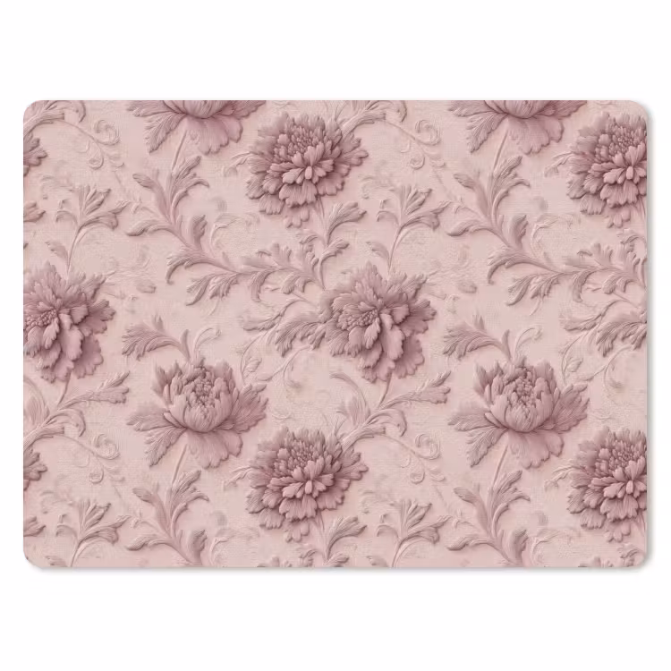 Muismat - Reliëf - Pioenrozen - Roze — 1