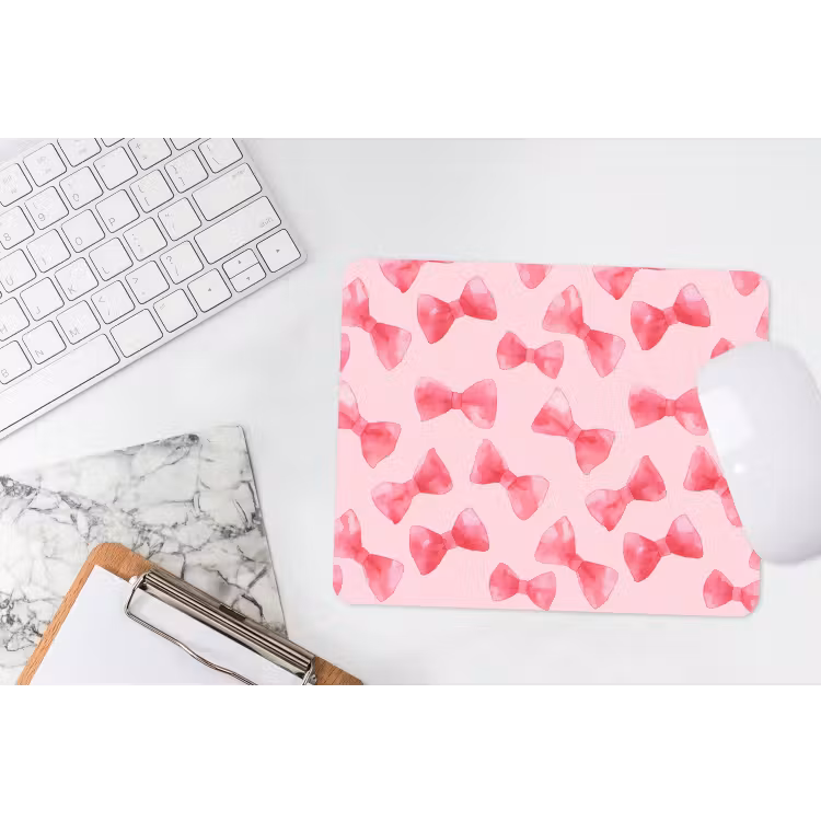 Muismat - Strikken - Aquarel - Roze — 2