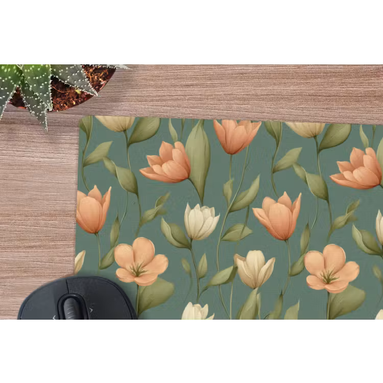 Muismat - Tulpen - Botanisch - Groen — 4