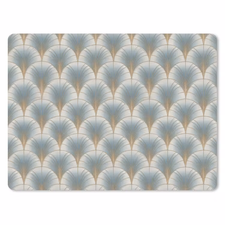 Muismat - Waaier - Klassiek - Blauw — 1