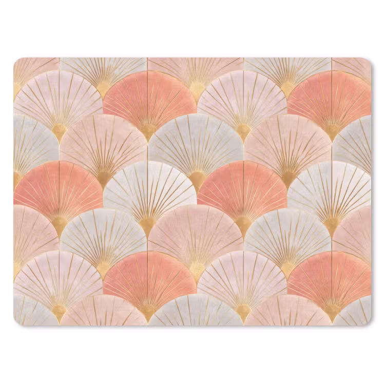 Muismat - Waaiers - Goud - Roze — 1