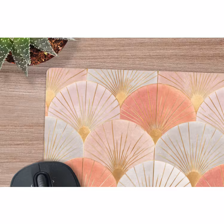 Muismat - Waaiers - Goud - Roze — 4