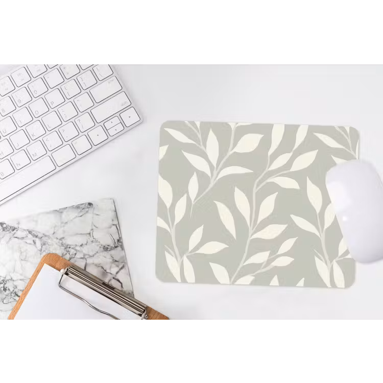 Muismat - Minimalistisch - Patroon - Groen — 2