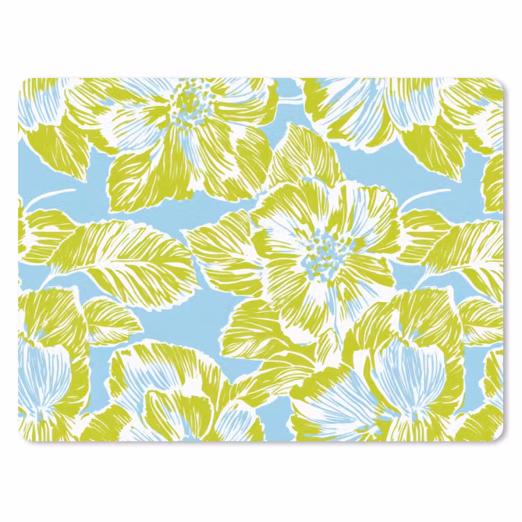 Muismat - Modern - Bloemen - Groen — 1