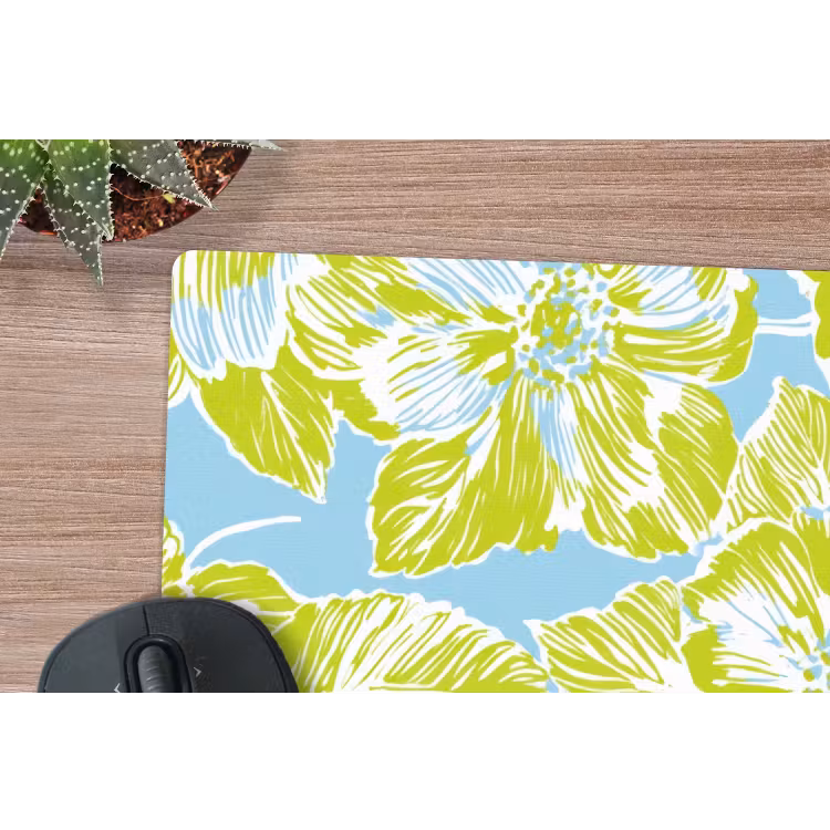 Muismat - Modern - Bloemen - Groen — 4