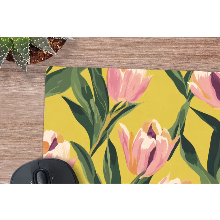 Muismat - Tulpen - Botanisch - Geel — 4