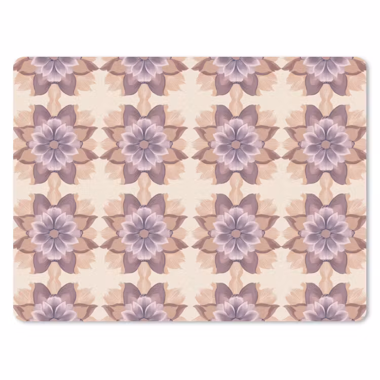 Muismat - Klassiek - Patroon - Paars — 1