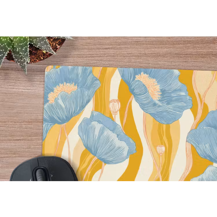 Muismat - Papavers - Botanisch - Blauw — 4