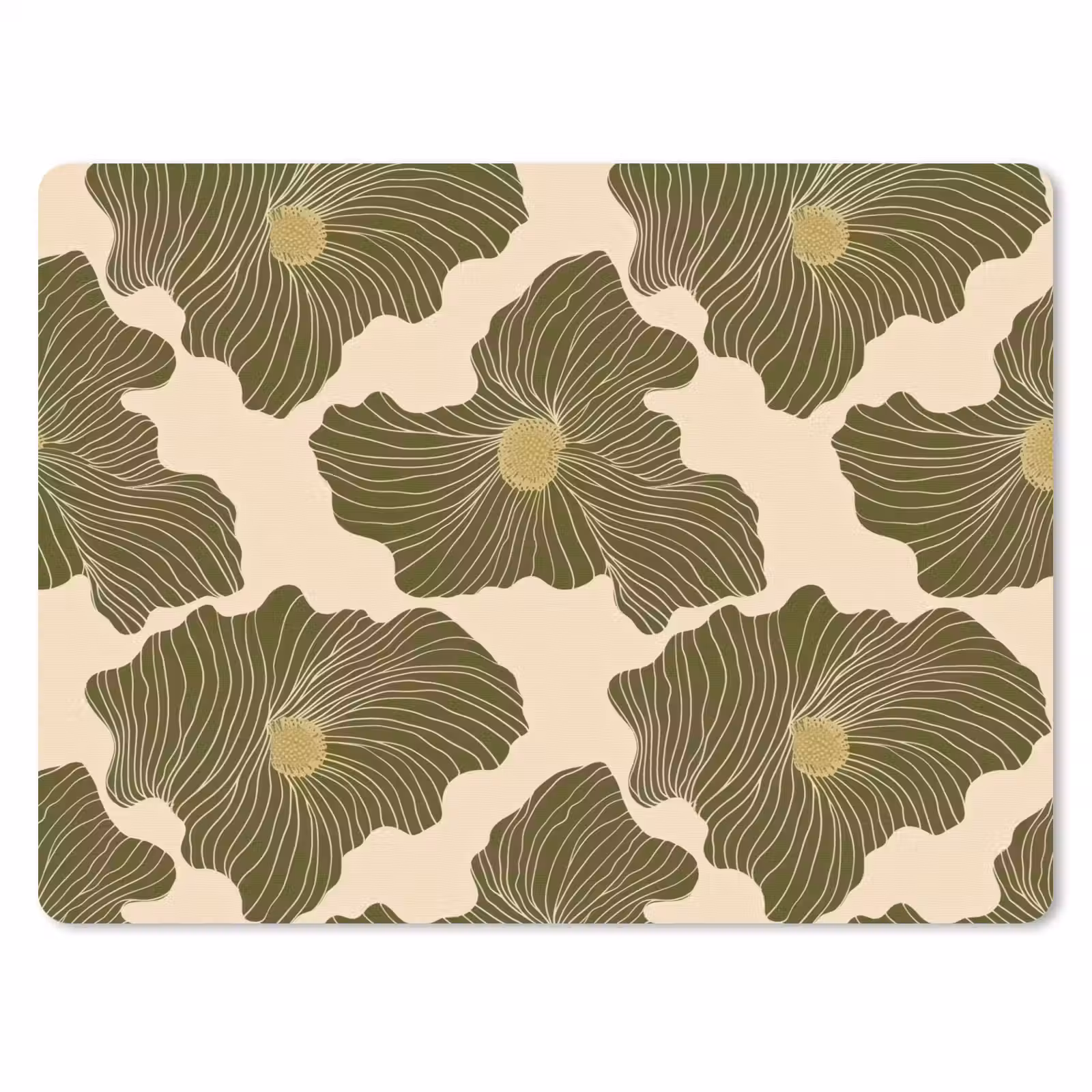 Muismat - Modern - Abstract - Groen — 1