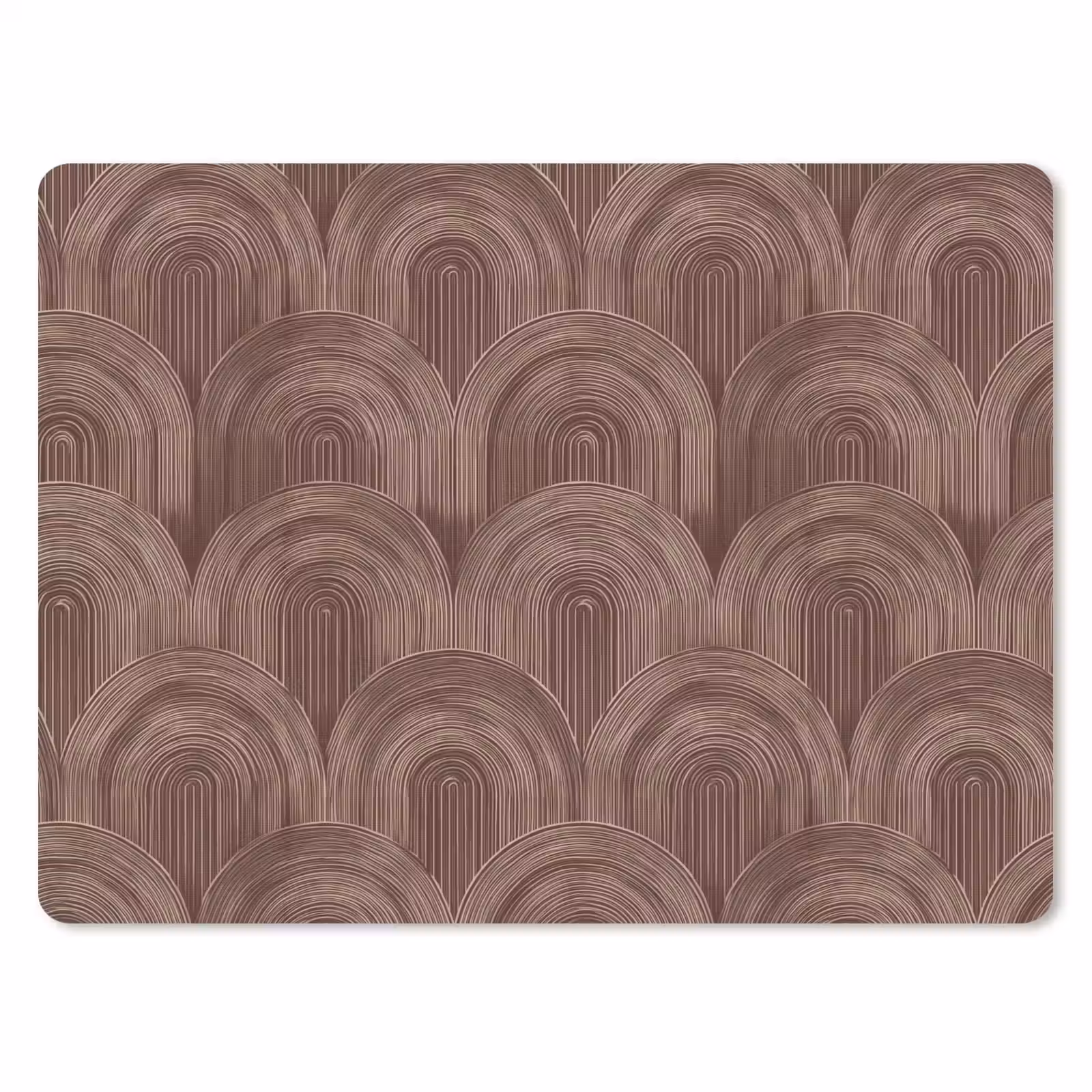 Muismat - Ritmisch - Effect - Bruin — 1