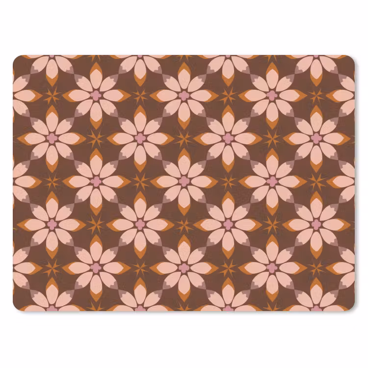 Muismat - Klassiek - Retro - Bruin — 1
