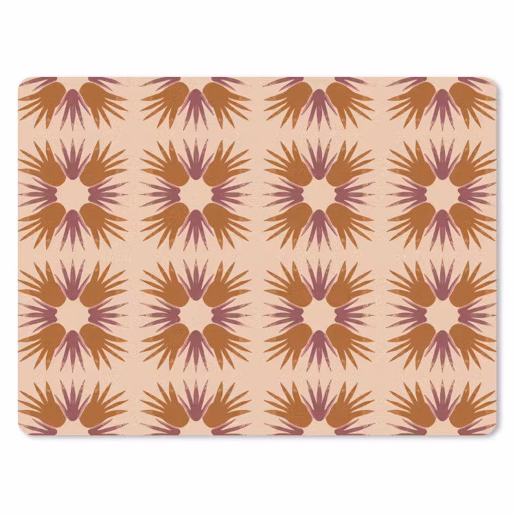 Muismat - Ornament - Patroon - Oker — 1