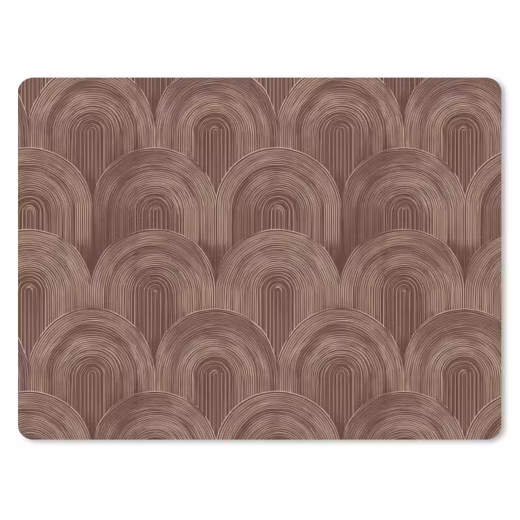 Muismat - Ritmisch - Effect - Bruin — 1