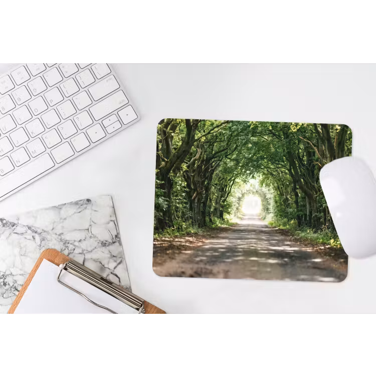 Muismat - Weg - Bomen - Natuur - Groen — 2