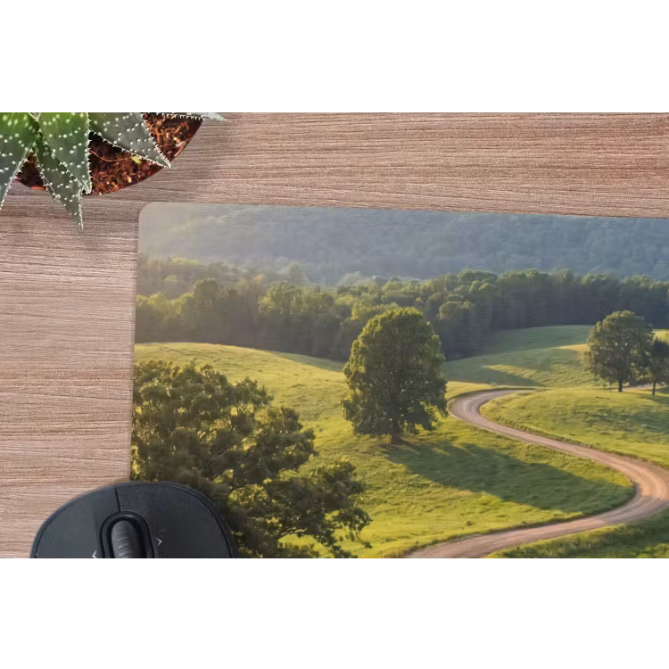 Muismat - Weg - Weide - Natuur - Groen — 4