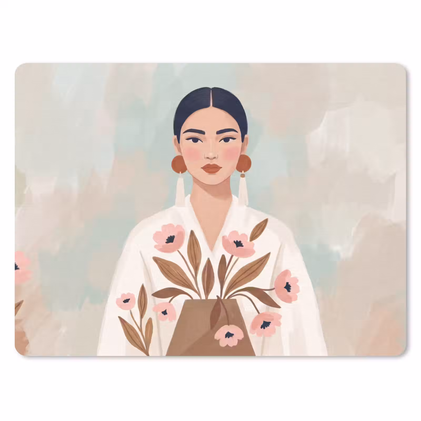 Muismat - Vrouw - Kimono - Pastel — 1