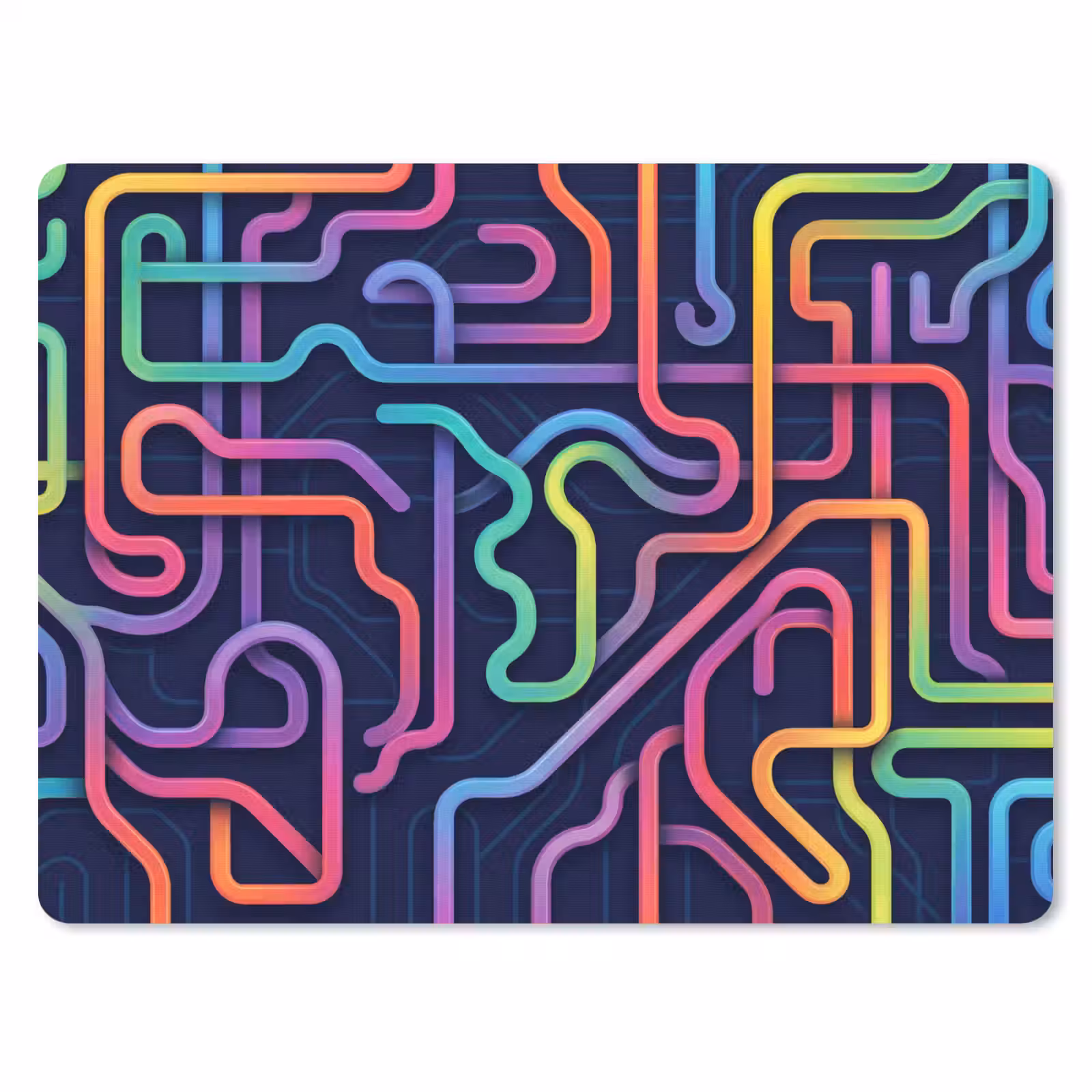 Muismat - Retro - Abstract - Neon — 1