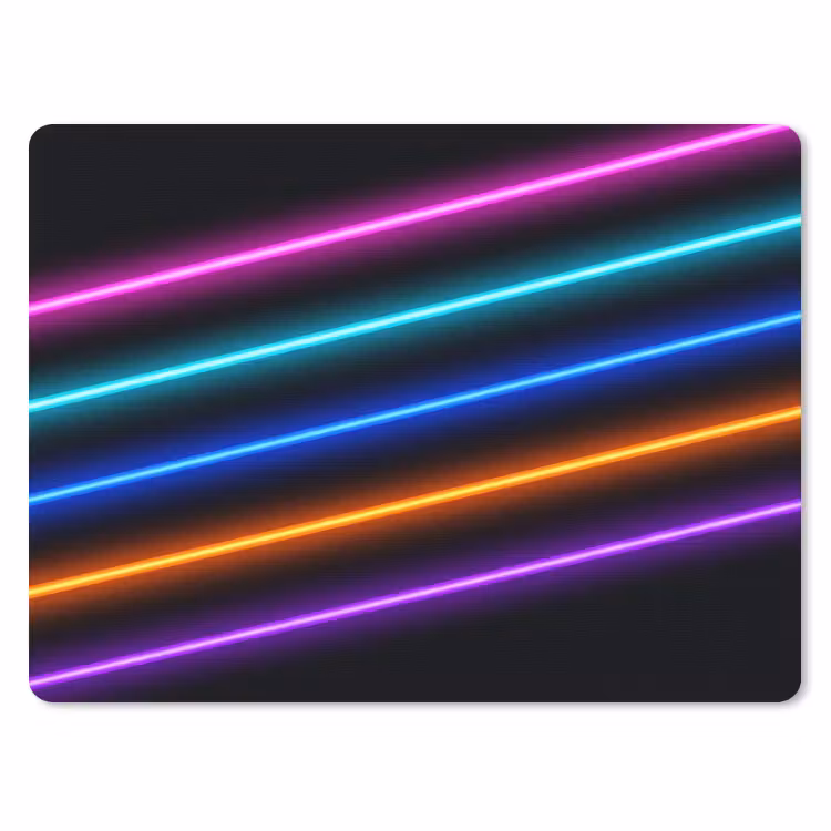 Muismat - Esthetiek - Retro - Neon — 1