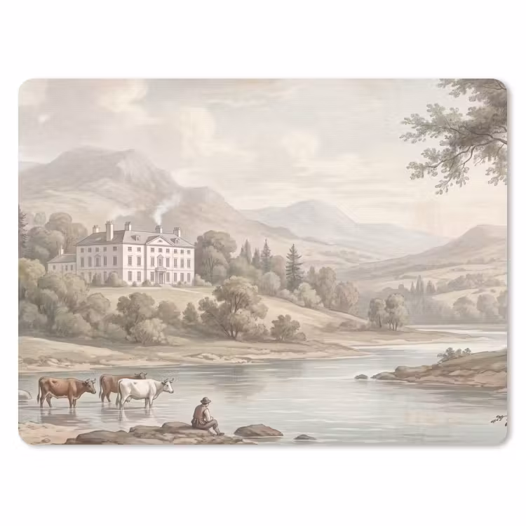 Muismat - Landhuis - Rivier - Vee — 1