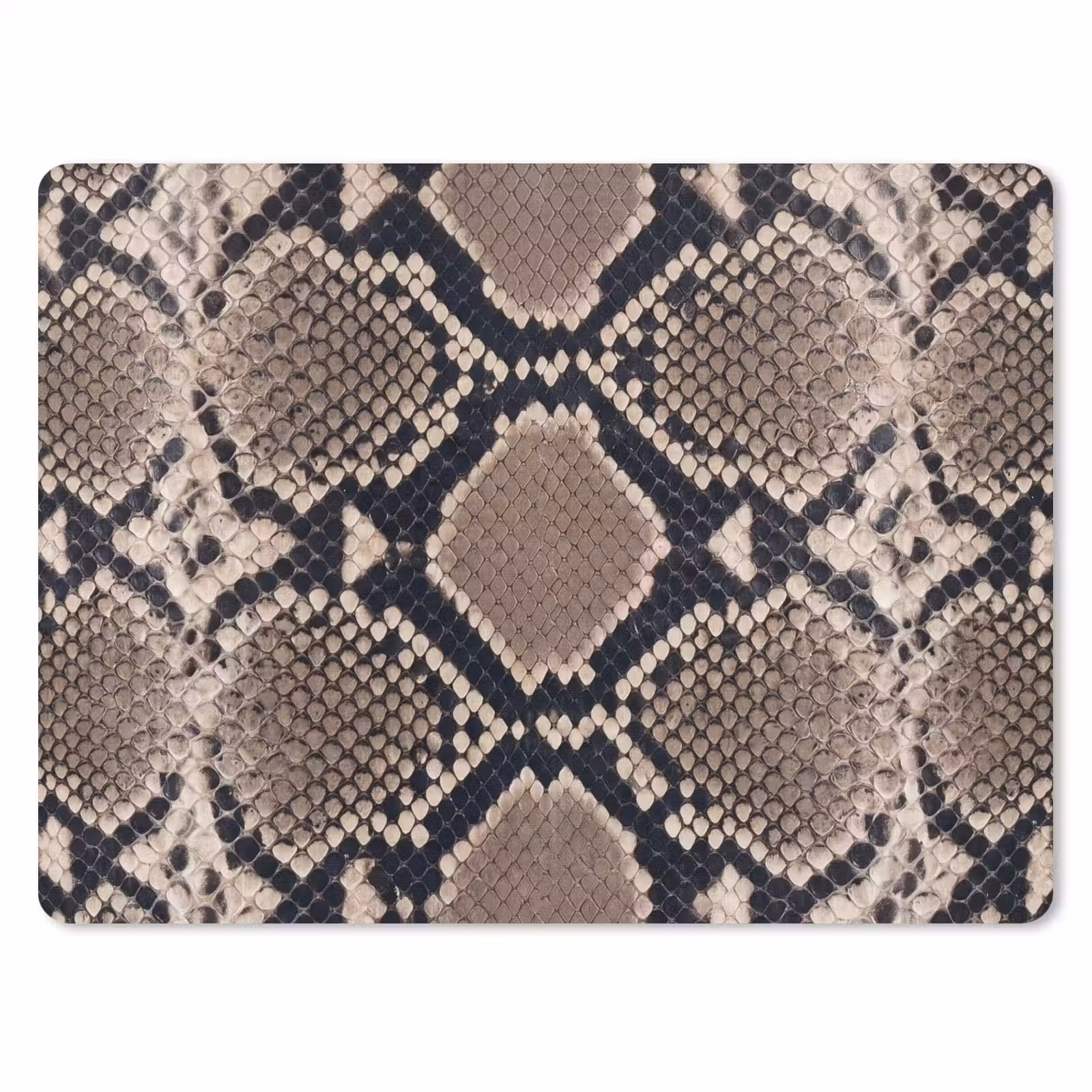 Muismat - Slangenprint - Python - Bruin — 1