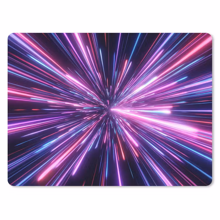 Muismat - Lichtsnelheid - Ruimte - Roze - Paars — 1