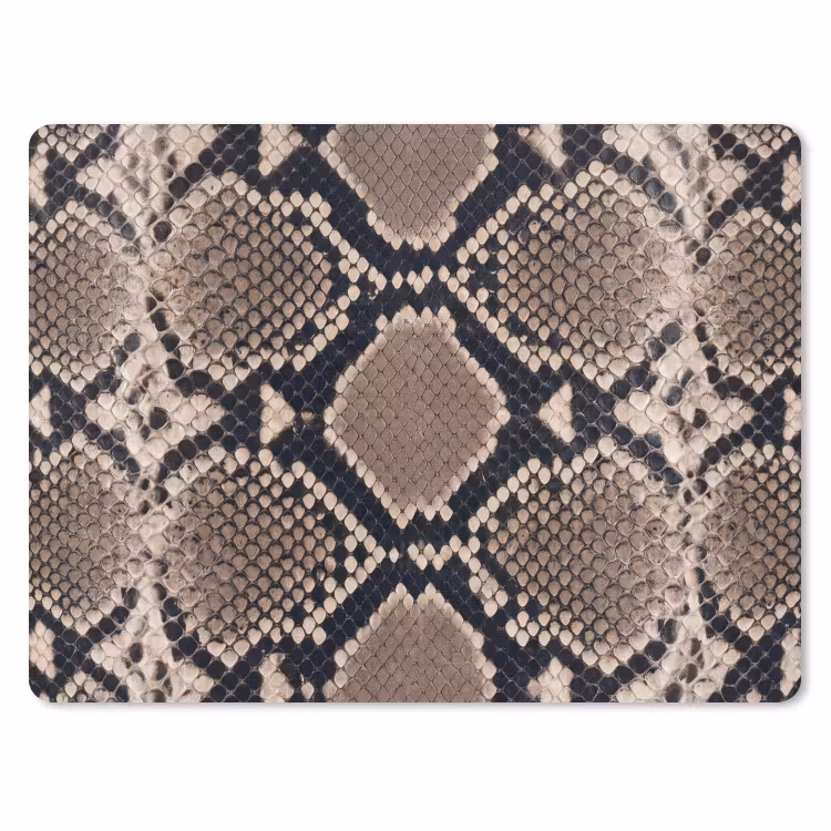 Muismat - Slangenprint - Python - Bruin — 1