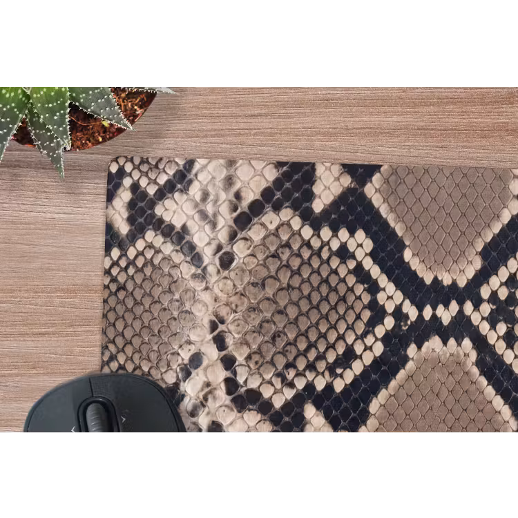 Muismat - Slangenprint - Python - Bruin — 4