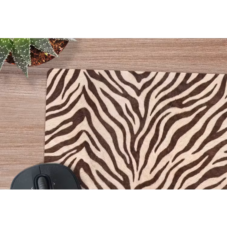 Muismat - Zebra - Strepen - Bruin — 4