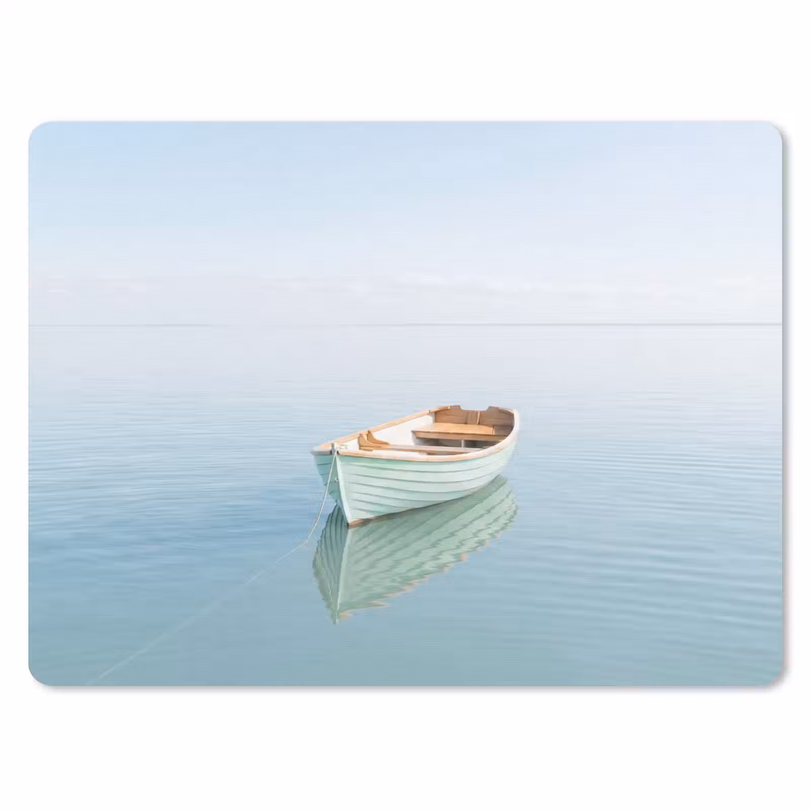 Muismat - Minimalistisch - Boot - Zee — 1