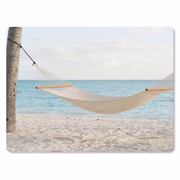 Muismat - Hangmat - Strand - Wit — 1